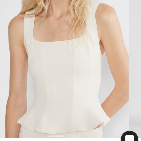 Aritzia wilfred rhodora bustier top - Picture 3 of 4